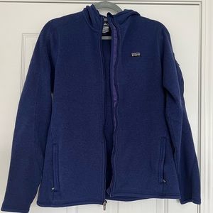 Women’s Patagonia Better Sweater with hood Sz L